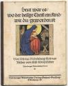 Mönkeberg-Kolmar, Die Erzählung von der Weihnachtskrippe. (Einbandtitel: Heut wa