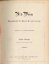 Stieböck, Alt-Wien. Monatsschrift für Wiener Art und Sprache.
