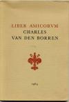 Liber Amicorum Charles van den Borren.