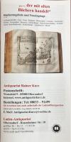 "... der mit alten Büchern handelt" - Neueingänge im Mai
